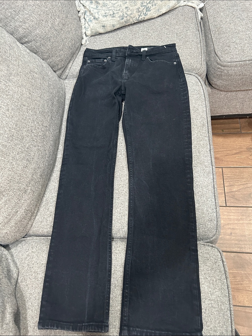 Zara Black Flare Jeans